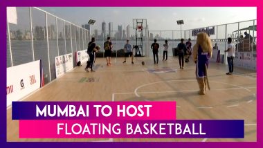Mumbai All Set To Host Country’s First-Ever Floating Basketball At NBA Games 2019