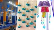 Diwali 2019 Office Bay Decoration Ideas: Simple And Easy Ways to Brighten Your Workplace This Festive Season (Watch Videos)