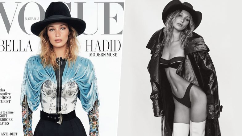 Bella Hadid Flaunts Her Natural Beauty on the Cover of Vogue Australia’s November 2019 Issue