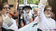 Amitabh Bachchan Greets A Legion of Fans Outside Jalsa on His Birthday (View Pics)