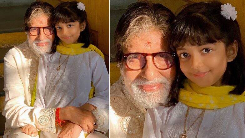 Aishwarya Rai Shares Adorable Pic of 'Dadaji' Big B with Aaradhya Aishwarya Rai Shares Adorable Pic of 'Dadaji' Big B with Aaradhya