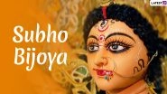 Subho Bijoya 2020! Twitter Shares Wishes, Greetings, HD Maa Durga Images to Celebrate Goddess' Victory over Mahishasura on Vijayadashami