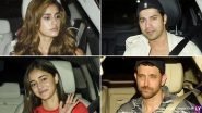 War Special Screening Pics: Varun Dhawan, Disha Patani, Ananya Panday For the 'Love' of Hrithik Roshan-Tiger Shroff! (View Pics)