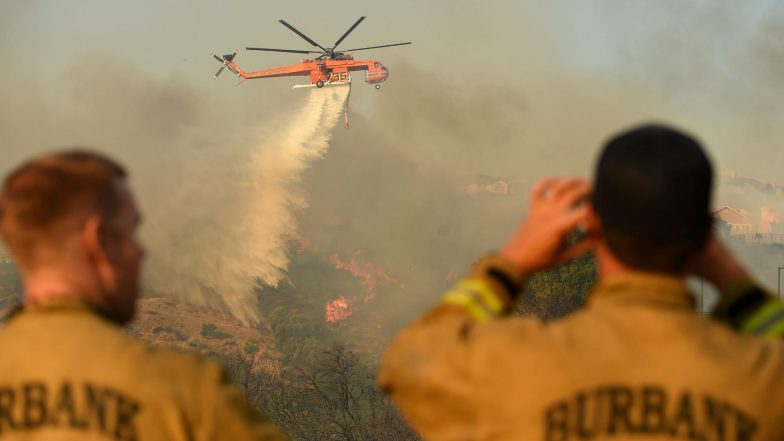 California: Saddleridge Fire Destroys Homes And Structures, One Lakh People Evacuated