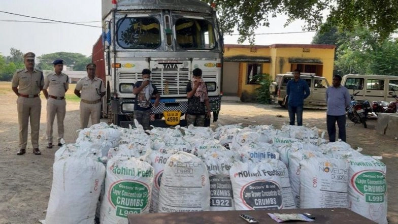 Cannabis Seized in Odisha's Malkangiri, 2 Suspects Arrested With 1500 KG Ganja