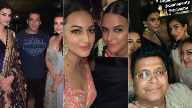 Salman Khan, Sonakshi Sinha, Neha Dhupia and Other Celebs Attend Ramesh Taurani's Diwali 2019 Bash (View Inside Pics)