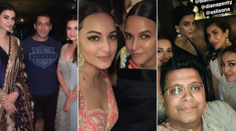 Sonakshi Xxx Videos - Salman Khan, Sonakshi Sinha, Neha Dhupia and Other Celebs Attend Ramesh  Taurani's Diwali 2019 Bash (View Inside Pics) | ðŸŽ¥ LatestLY