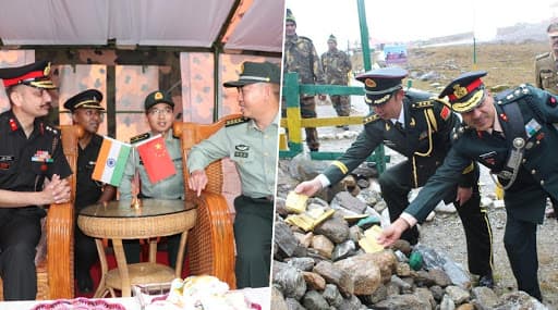 Indian Army Holds Ceremonial Border Personnel Meetings With Chinese Troops