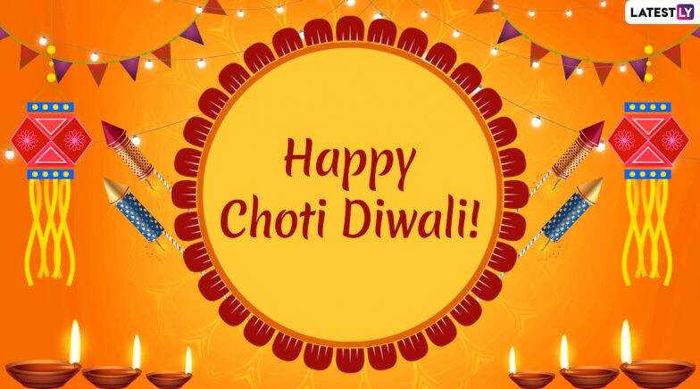 Choti Diwali 2019 Messages in Hindi: Naraka Chaturdashi WhatsApp Stickers, SMS, Hike GIF Images