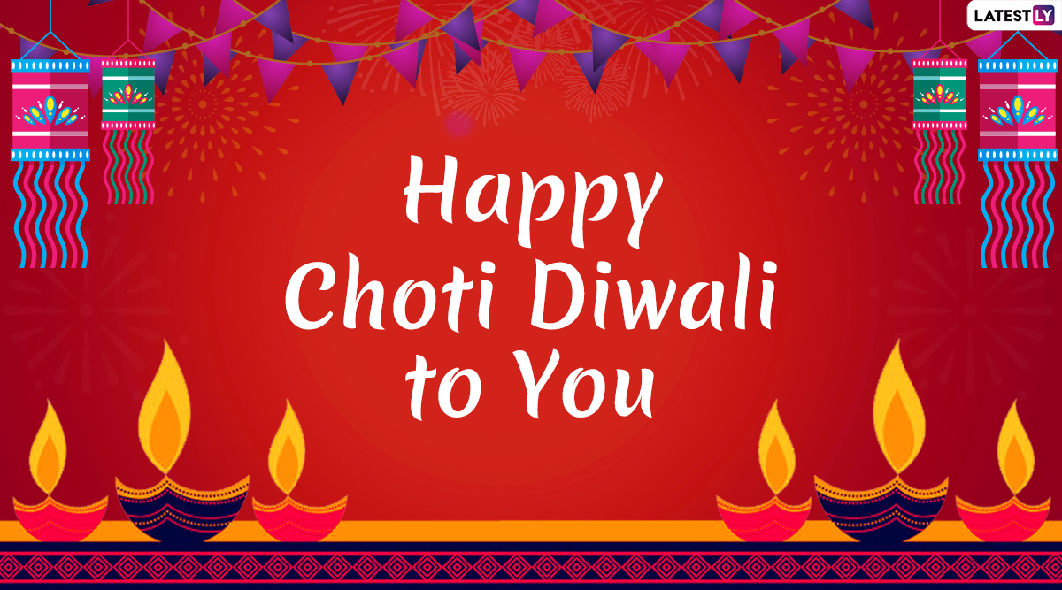 Happy Choti Diwali 2020 Wishes: WhatsApp Stickers, GIF Image ...