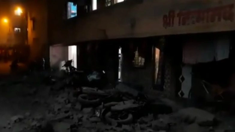 Maharashtra: Portion of 4-Storey Building Collapses in Palghar's Virar; Rescue Operations Underway