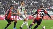 Cristiano Ronaldo Roasted Online for Allegedly Diving to Win Decisive Penalty During Juventus&rsquo; 2&ndash;1 Win Against Genoa in 2019&ndash;20 Serie A (Watch Video)