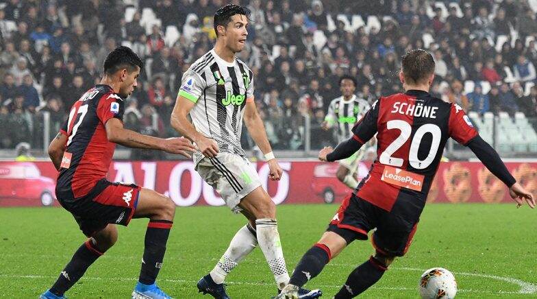 Watch: Cristiano Ronaldo Roasted Online for Allegedly Diving During Juventus’ 2–1 Win Against Genoa