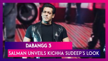 Salman Khan Unveils Kichha Sudeep's Look from Dabangg 3