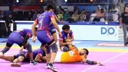 Dabang Delhi vs U Mumba PKL 2019 Match Free Live Streaming and Telecast Details: DD vs MUM, VIVO Pro Kabaddi League Season 7 Clash Online on Hotstar and Star Sports