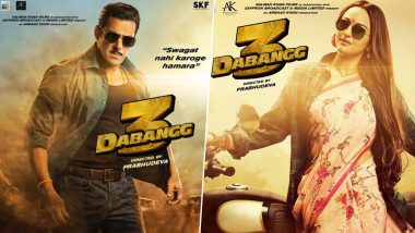 Dabangg 3: Salman Khan Introduces Sonakshi Sinha’s Rajjo in True Chulbul Pandey Style (Watch Video)