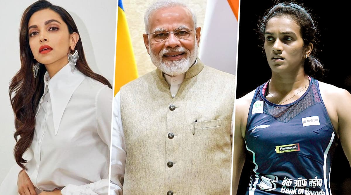 Deepika Padukone and PV Sindhu Become the Face of PM Modi’s #BharatKiLaxmi Campaign (Watch Video) Deepika Padukone and PV Sindhu Become the Face of PM Modi’s #BharatKiLaxmi Campaign (Watch Video)