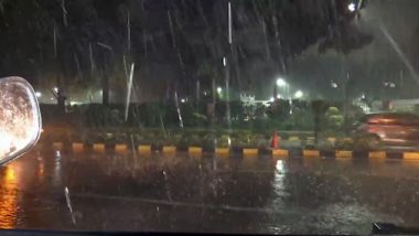 Delhi Rains: Downpour, Thunderstorm Surprise Delhiites, IGI Airport Suspends Operations For 30 Minutes; See Pictures And Videos