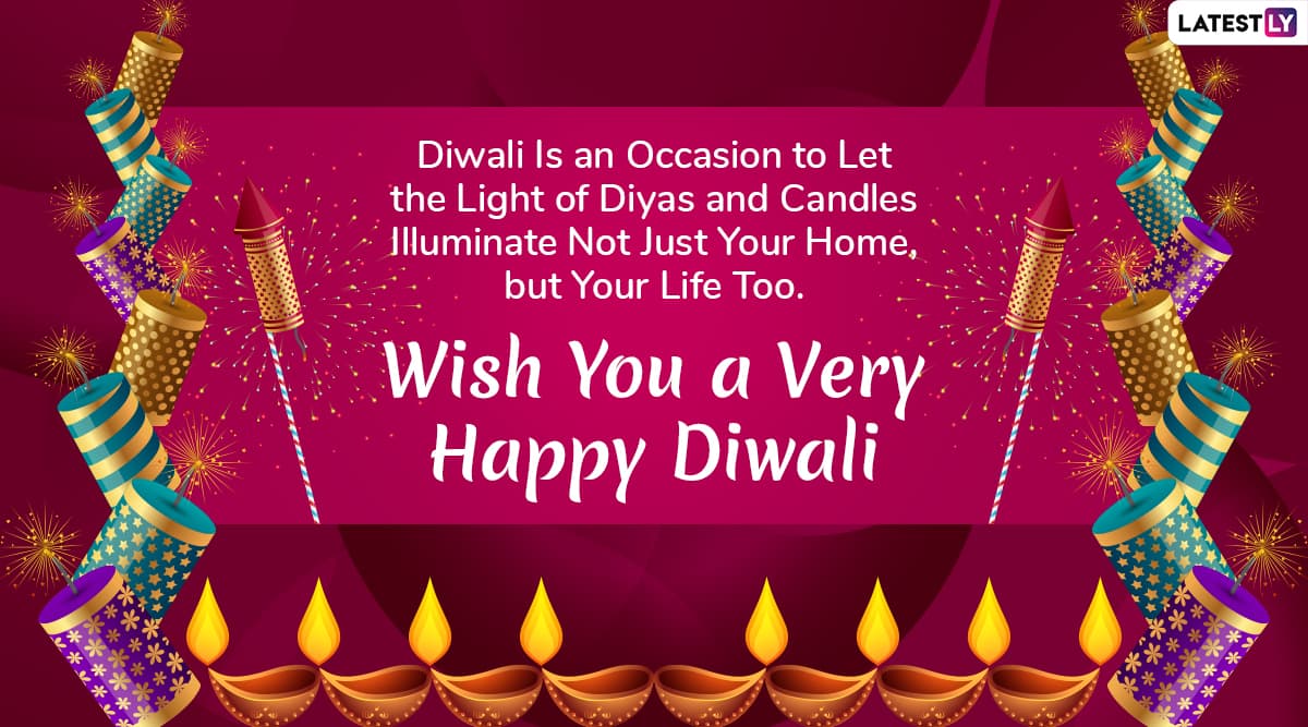 Happy Diwali 2019 Greeting Cards and Wishes: WhatsApp Stickers ...