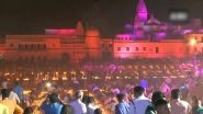 Diwali 2019: Over 5.5 Lakh Diyas Lit During 'Deepotsava' in Ayodhya, UP Govt Creates a New Guinness World Record; Watch Video