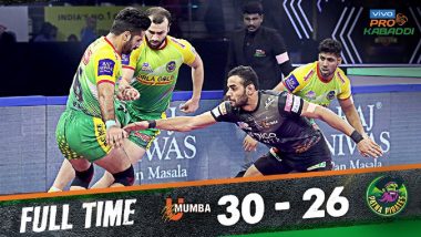 PKL 2019 Match Result: U Mumba Reach Pro Kabaddi League Playoffs With Win over Patna Pirates