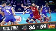 PKL 2019 Match Result: Pawan Sehrawat Stars as Bengaluru Bulls Beat Haryana Steelers 56&ndash;39
