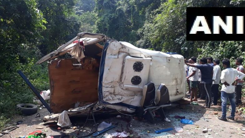 Andhra Pradesh: 8 Dead After Tourist Bus Falls Into Gorge in East Godavari District