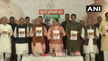 BJP Haryana Assembly Elections 2019 Manifesto: Modi Govt Promises Interest Free Crop Loan Up to Rs 3 Lakh for Dalit Farmers