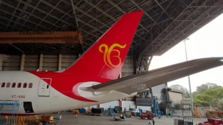 Guru Nanak Dev 550th Birth Anniversary: What Is Ik Onkar? The Symbol That Air India’s Boeing 787 Has Put Up Ahead of Gurpurab Celebrations