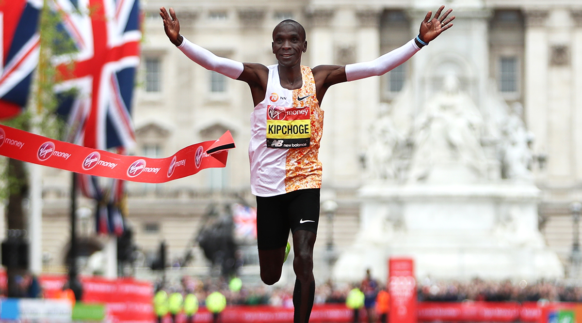 Eliud Kipchoge First Man to Complete Marathon in Less than Two