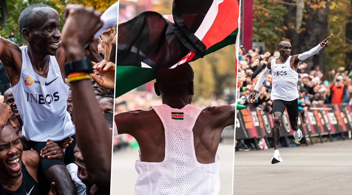 Eliud Kipchoge Becomes First Person to Run Marathon in Under 2 Hours