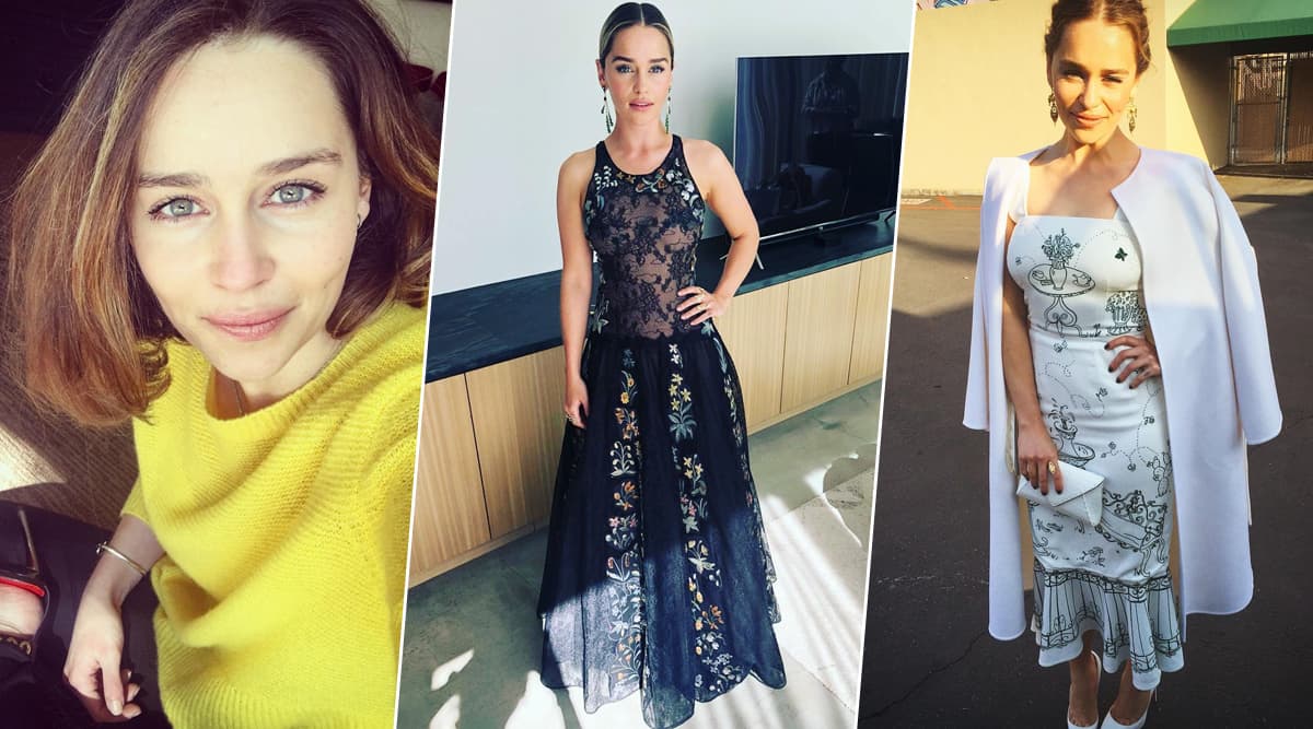 Happy Birthday Emilia Clarke! Actress’ Best Outfits from Instagram Tell Us Why She’s the Khaleesi of Fashion Happy Birthday Emilia Clarke! Actress’ Best Outfits from Instagram Tell Us Why She’s the Khaleesi of Fashion