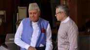 Farooq Abdullah Tests Positive For COVID-19, Omar Abdullah And Other Family Members in Self-Isolation