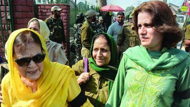 Farooq Abdullah's Sister Suraiya, Daughter Safiya Among Women-Activists Released From Detention by Jammu & Kashmir Police