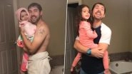 Father-Daughter Pair Who Went Viral For Lip Syncing 'Girls Like You...' Bring in a Cuter Sequel After a Year, Watch Video
