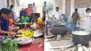 TSRTC Bus Strike: Employees Cook Food on Road to Protest Against Death of Road Transport Corporation's Driver