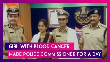 Telangana: 17-Yr-Old Battling Cancer Made Police Commissioner Of Rachakonda For A Day