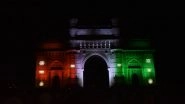 Sardar Vallabhbhai Patel 144th Birth Anniversary: Gateway of India Illuminated with Tricolour to Pay Tribute to First Country's 'Ironman'
