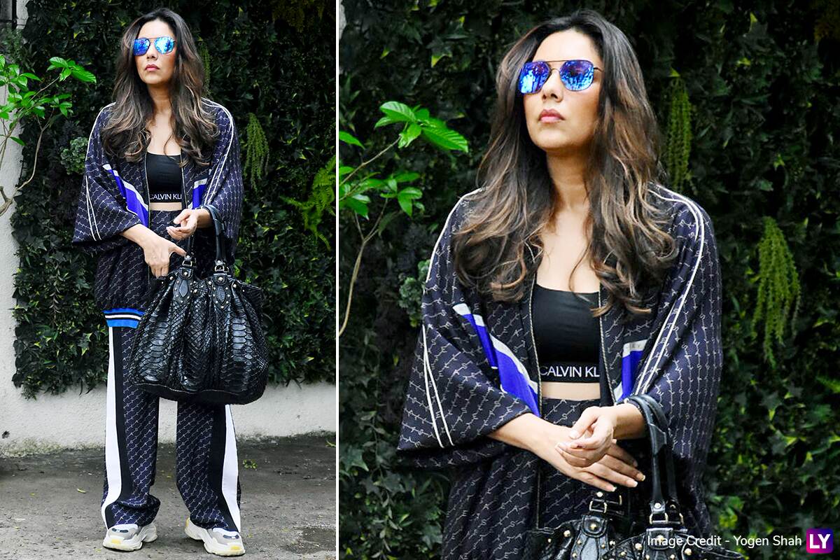 Gauri Khan Looks Ultra Glamorous As She Flaunts Cool Blue Shades and Trendy Calvin  Klein Sports Bra! (View Pics)