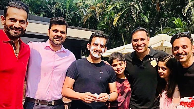 Gautam Gambhir Birthday Bash Pics: Irfan Pathan, VVS Laxman, RP Singh and Jatin Sapru Celebrate Gauti’s 38th B-Day in Style!
