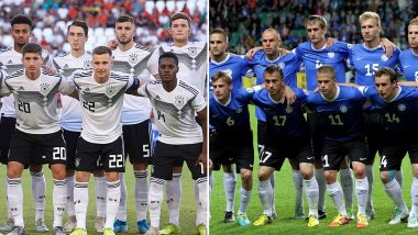 Estonia vs Germany, UEFA EURO Qualifiers 2020 Live Streaming Online & Match Time in IST: How to Get Live Telecast of EST vs GER on TV & Football Score Updates in India