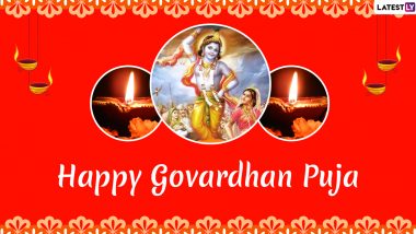 Happy Govardhan Puja 2019: Beautiful Images, HD Wallpapers, Greetings and WhatsApp Messages to Wish Your Family and Friends