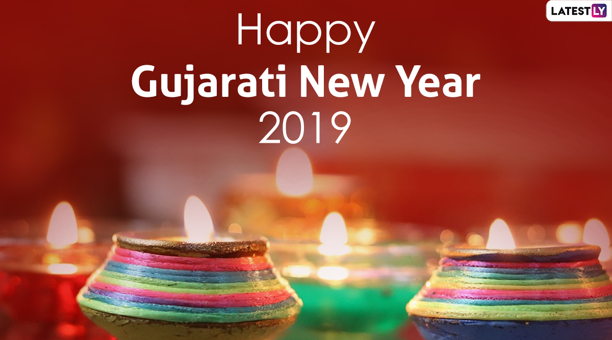 Happy Gujarati New Year 2019 Wishes: WhatsApp Stickers, Naya Saal ...