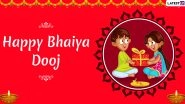 Bhai Dooj 2019 Images & Bhau Beej HD Wallpapers For Free Download Online: Wish Happy Bhai Dooj With WhatsApp Stickers and GIF Greetings