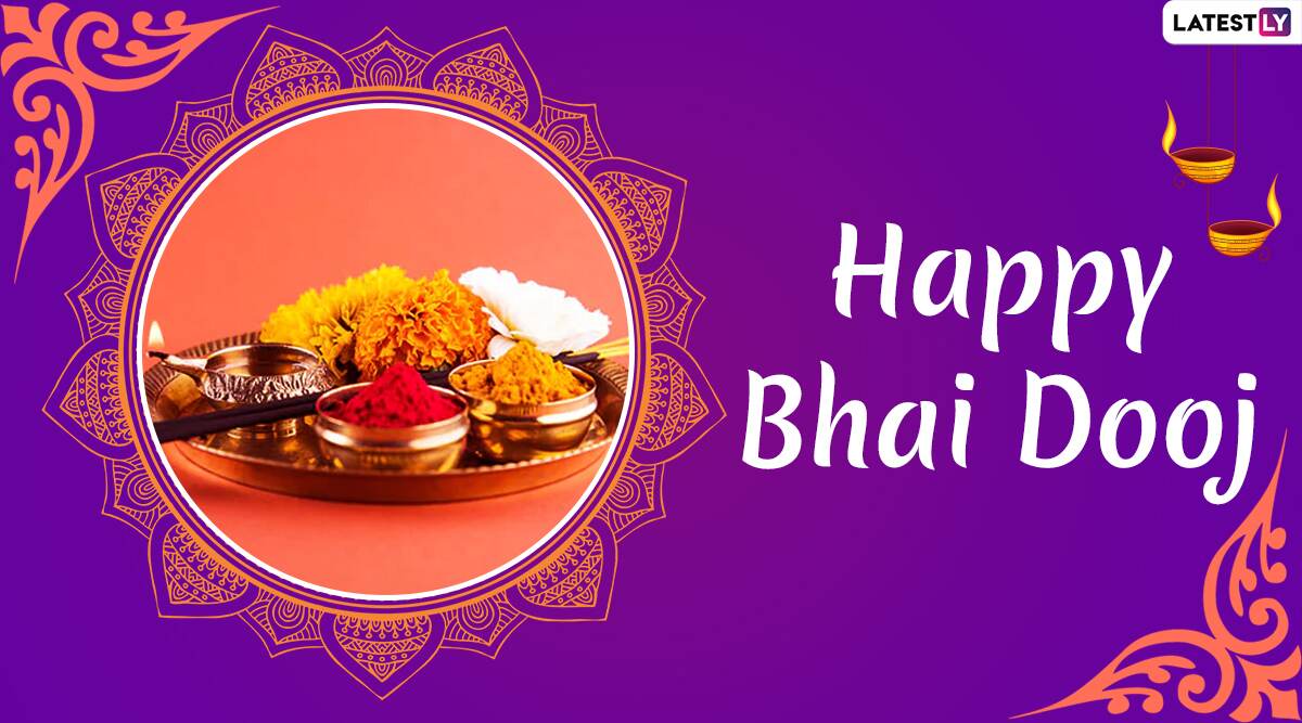 Bhai Dooj 2019 Images & Bhau Beej HD Wallpapers For Free Download Online:  Wish Happy Bhai Dooj With WhatsApp Stickers and GIF Greetings | ??  LatestLY