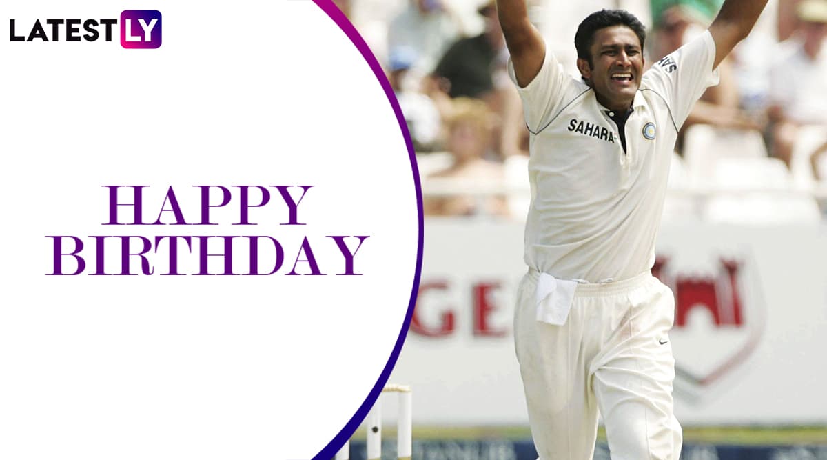 Happy Birthday Anil Kumble: Five Unforgettable Bowling Spells by the Legendary Leg Spinner Happy Birthday Anil Kumble: Five Unforgettable Bowling Spells by the Legendary Leg Spinner