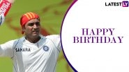 Happy Birthday Virender Sehwag: 5 Mind-Boggling Innings by the &lsquo;Nawab of Najafgarh&rsquo; as He Turns 41