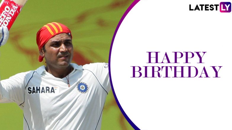 Happy Birthday Virender Sehwag: 5 Mind-Boggling Innings by the ‘Nawab of Najafgarh’ as He Turns 41