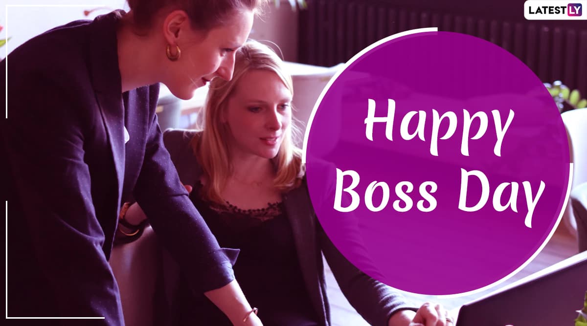 National Boss's Day 2020 HD Images & Messages WhatsApp Stickers, GIFs