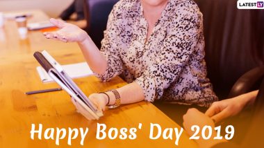 Boss Day Images & HD Wallpapers For Free Download Online: Wish Happy National Boss's Day 2019 With WhatsApp Stickers and GIF Greetings